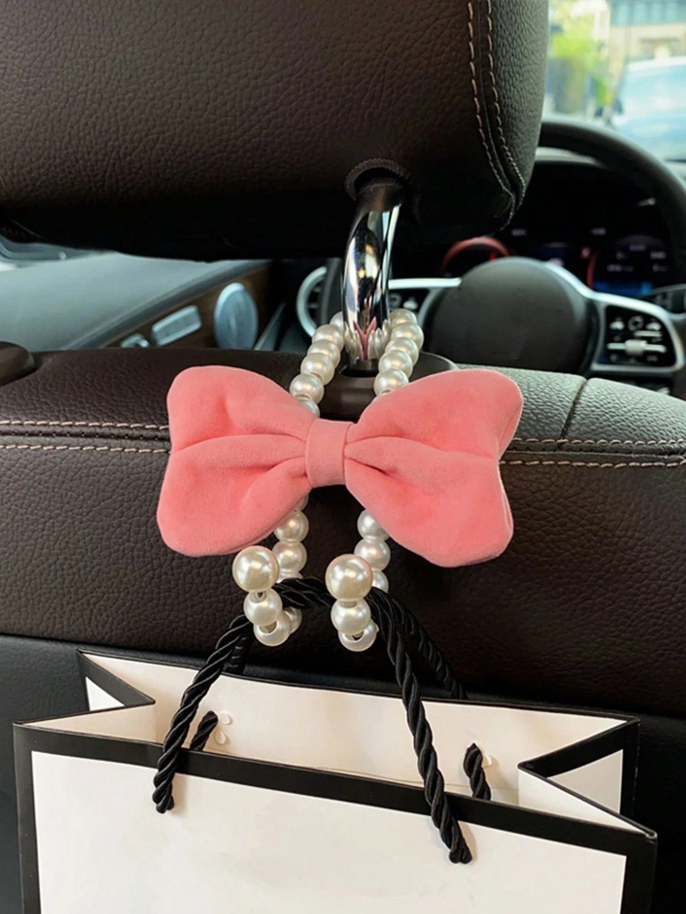 2pcs Car Mounted Hook Front Seat Backrest Hook Car Interior Multifunctional Small Hook Car Decoration Products