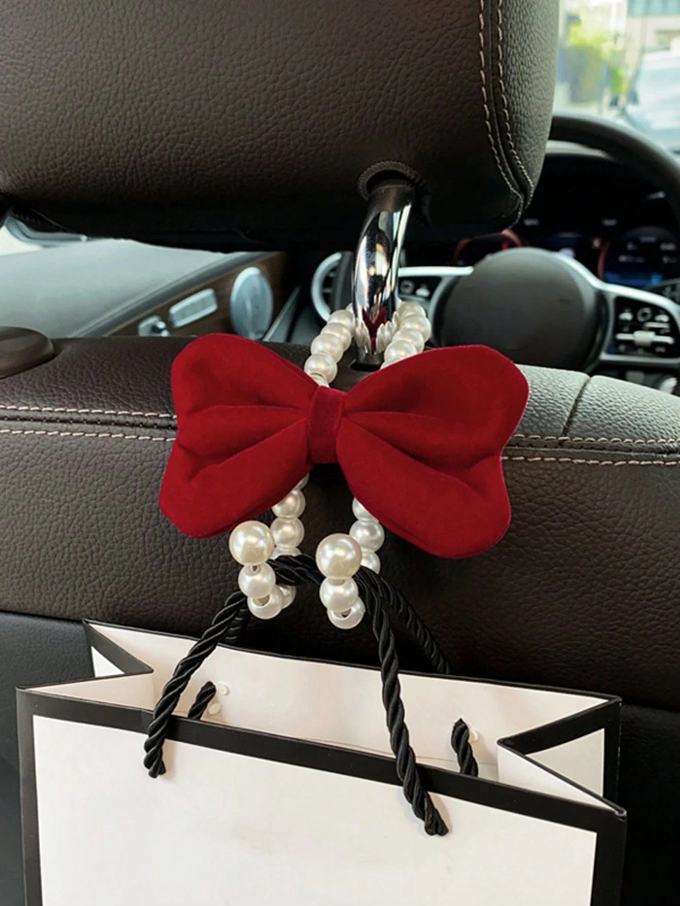 2pcs Car Mounted Hook Front Seat Backrest Hook Car Interior Multifunctional Small Hook Car Decoration Products