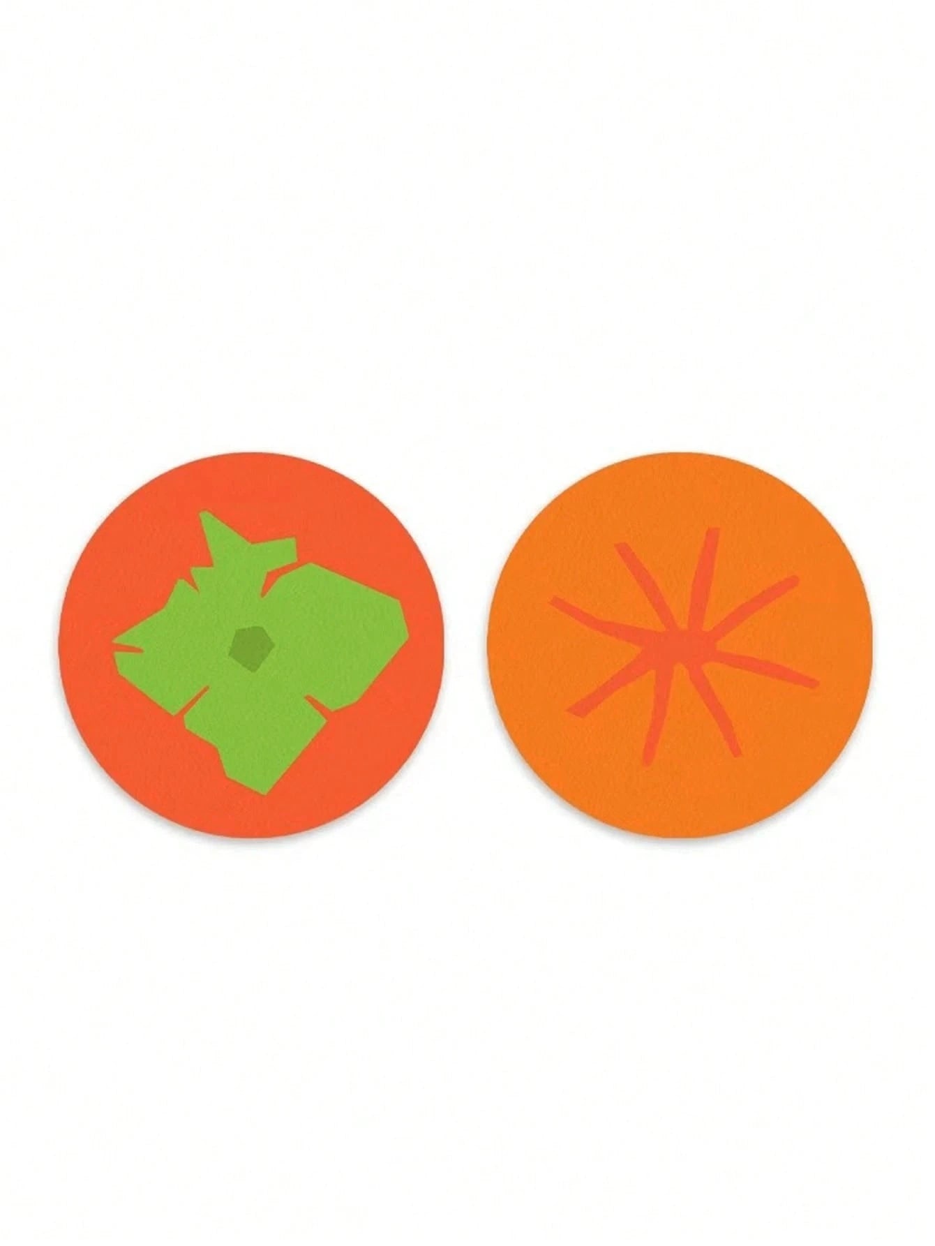 2pcs Cute Fruit Car Cup Holders, Non-Slip Absorbent Scratch-Resistant Universal Cup Coasters, Creative Cute Car Interior Decoration Accessories
