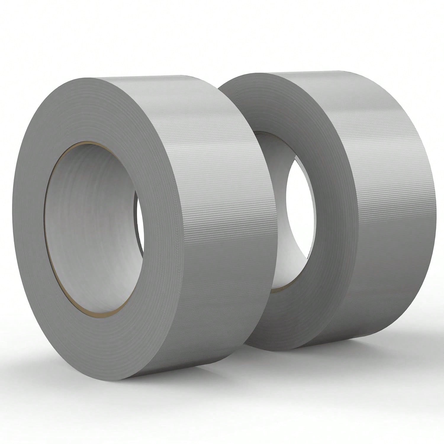 2pcs High Strength Duct Tape, High Viscosity Non-Tear, Hand Tear Residue-Free, Heat Resistant, Suitable For Pipe Repair, Sealing, Packaging, Carpet Anti-Slip, General Home & Industrial Use
