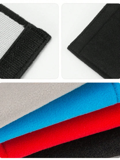 2Pcs Plush Car Door Handle Protector, Universal Fit Car Armrest Cover Grip