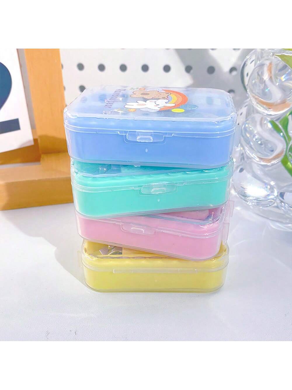 2pcs/Set Baby Nail Clippers, Cute Portable Nail Scissors Grooming Kit For Infant Fingernails And Toenails