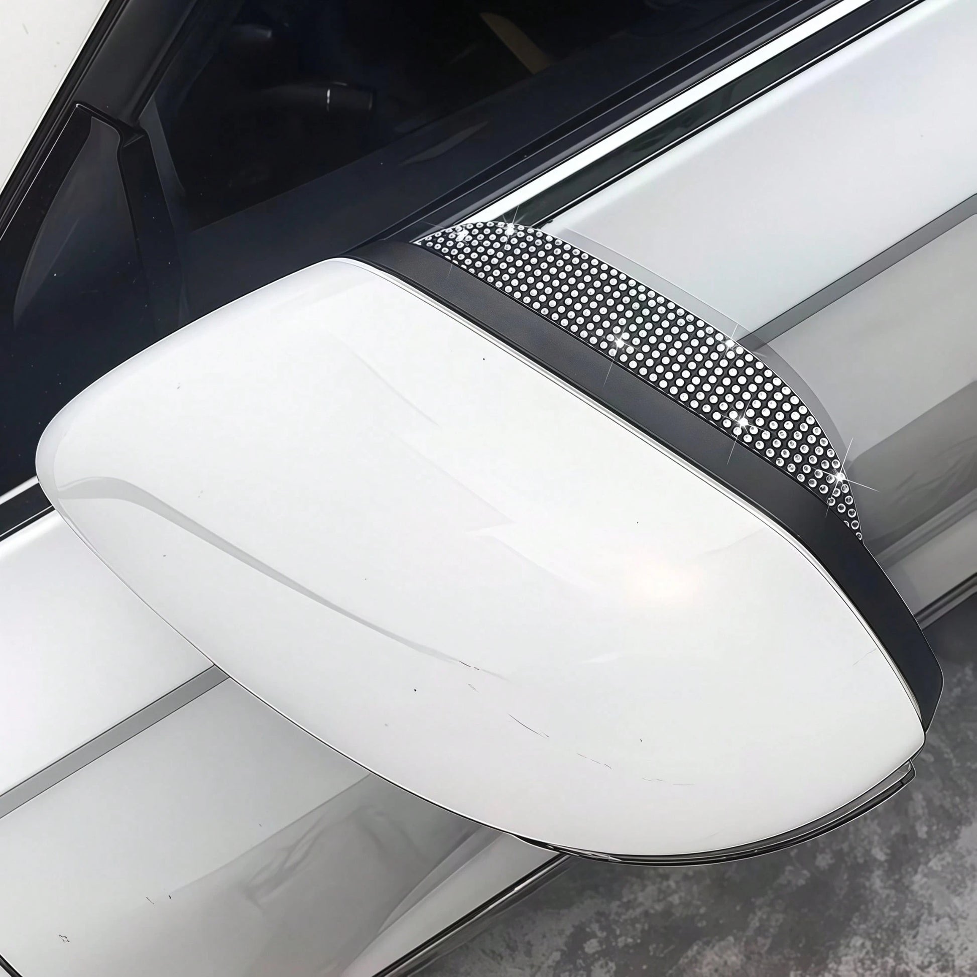 2pcs Universal Car Rearview Mirror Rain Visor Rain Guard Rain Shield Snow Guard Window Visor