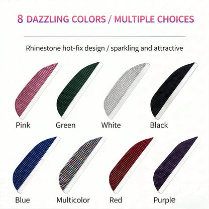2pcs Universal Car Rearview Mirror Rain Visor Rain Guard Rain Shield Snow Guard Window Visor