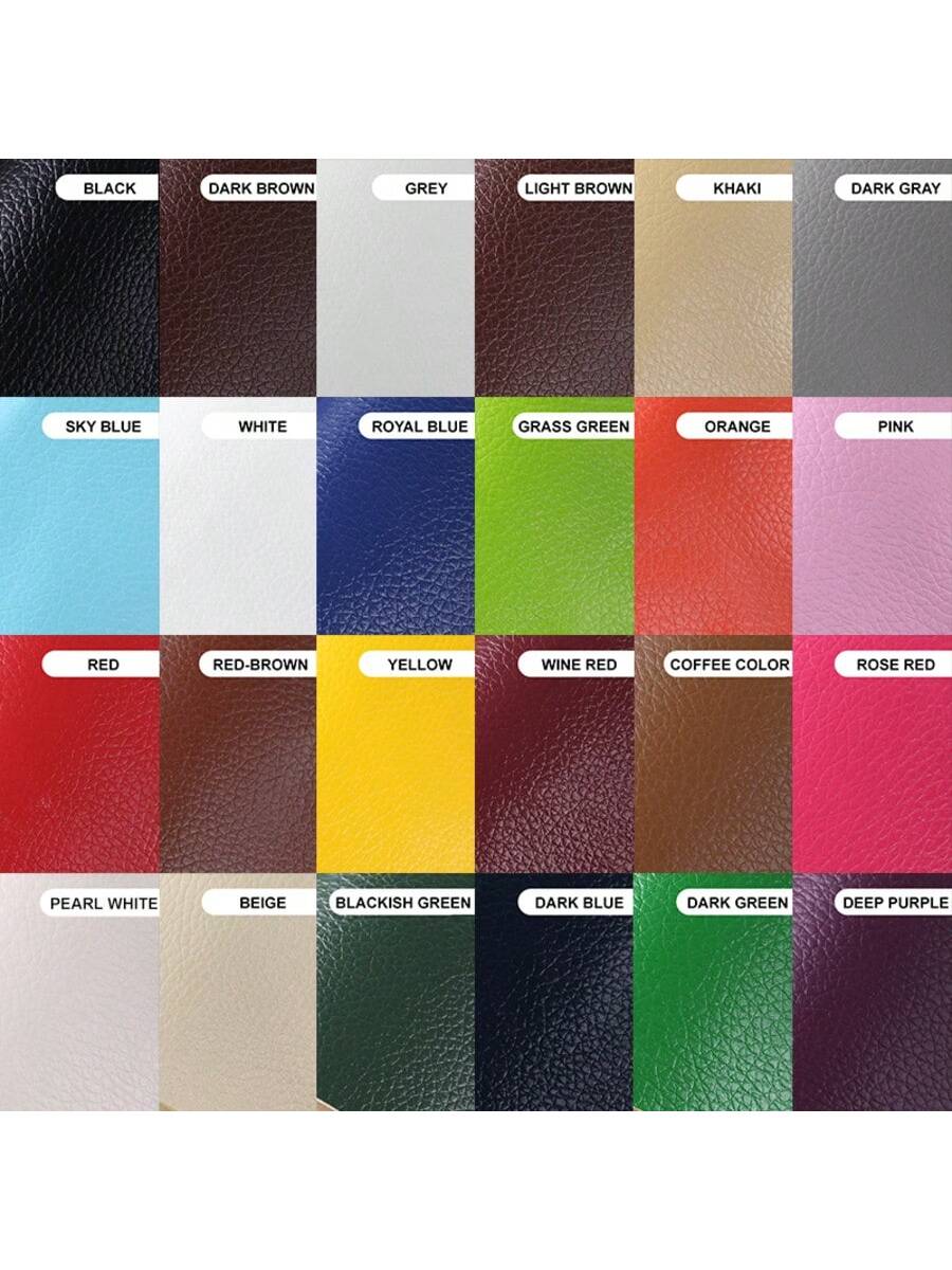 3.1 Inch X 60 Inch Self-Adhesive Leather Repair Tape, Multi-Color Options, Crack Pattern, Suitable For Furniture, Sofa, Car Seats, Office Chairs, Repair Kit