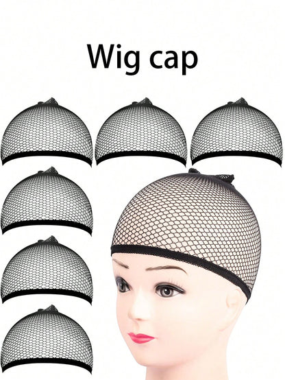 3/2/1pc Invisible Wig Headband, Wig Cap Fixing Sleeve, Suitable For Various Head Shapes. Mesh Sock Cap, Wig Hairnet, Non-Slip Breathable Elastic Hairnet, Stretchable High Elasticity Hairnet, Wig Acces