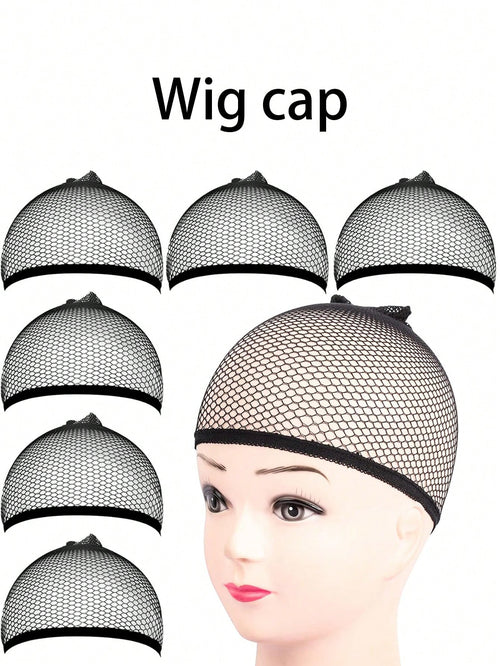 3/2/1pc Invisible Wig Headband, Wig Cap Fixing Sleeve, Suitable For Various Head Shapes. Mesh Sock Cap, Wig Hairnet, Non-Slip Breathable Elastic Hairnet, Stretchable High Elasticity Hairnet, Wig Acces