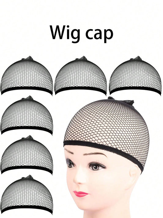 3/2/1pc Invisible Wig Headband, Wig Cap Fixing Sleeve, Suitable For Various Head Shapes. Mesh Sock Cap, Wig Hairnet, Non-Slip Breathable Elastic Hairnet, Stretchable High Elasticity Hairnet, Wig Acces