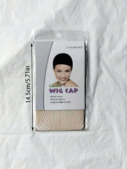 3/2/1pc Invisible Wig Headband, Wig Cap Fixing Sleeve, Suitable For Various Head Shapes. Mesh Sock Cap, Wig Hairnet, Non-Slip Breathable Elastic Hairnet, Stretchable High Elasticity Hairnet, Wig Acces