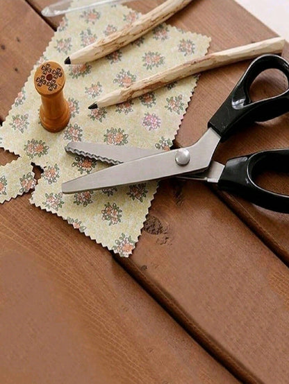 3, 5, 7mm Fabric Cutting Wavy Edge Pinking Shears Scissors No Import Fees