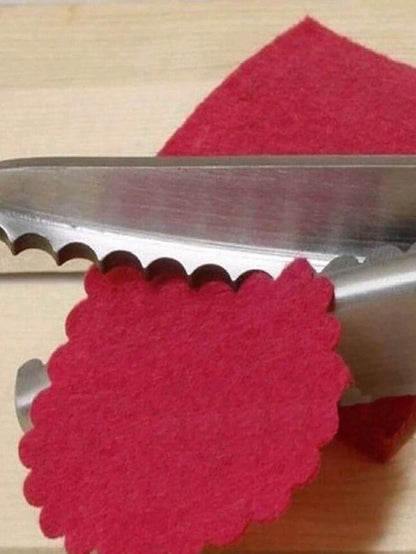 3, 5, 7mm Fabric Cutting Wavy Edge Pinking Shears Scissors No Import Fees