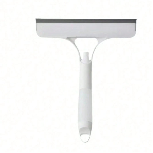 3 In 1 Window Cleaning Scraper, Squeegee And Scrubber With Spray, Multifunctional Household Cleaning Tool, Car Windshield Cleaner,Lightweight Silicone Microfiber Wipe