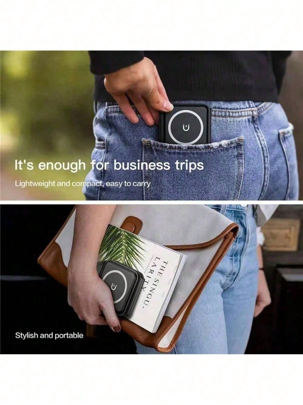 3-In-1 Wireless Charger Compatible With IPhone 12/13/14/15/16/17, 3/Pro, Foldable Travel Wireless Charging Station