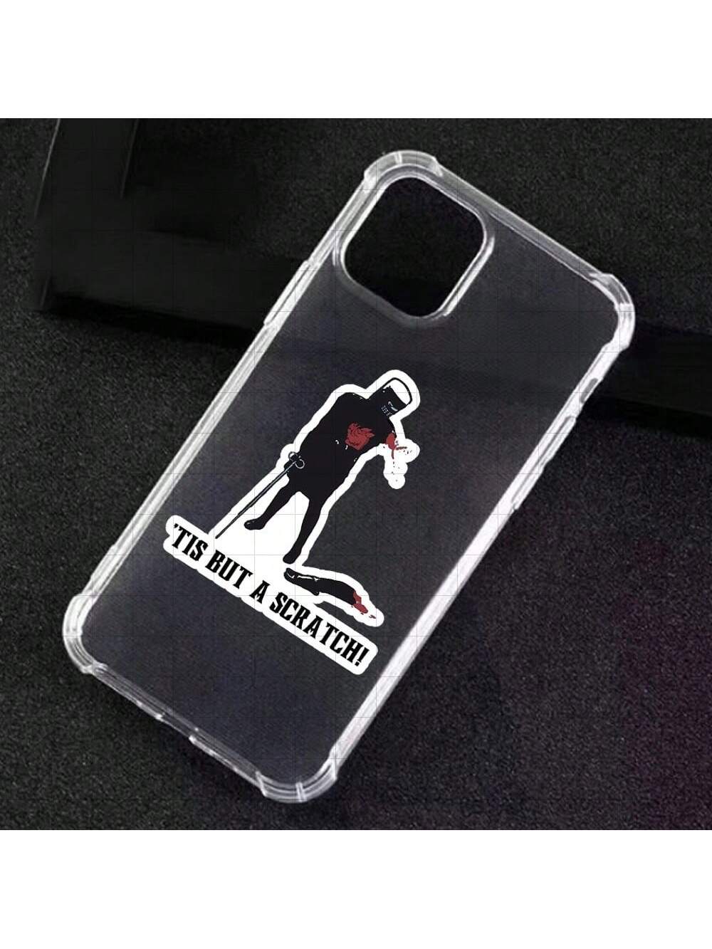 3-Inch "'Tis But A Scratch Sticker- Funny And Quirky-Themed Vinyl Sticker For Laptops, Notebooks, Water Bottles, Office Spaces, Gaming Consoles, And Humor Zones| Great For Movie Fans, Sarcasm Enthu
