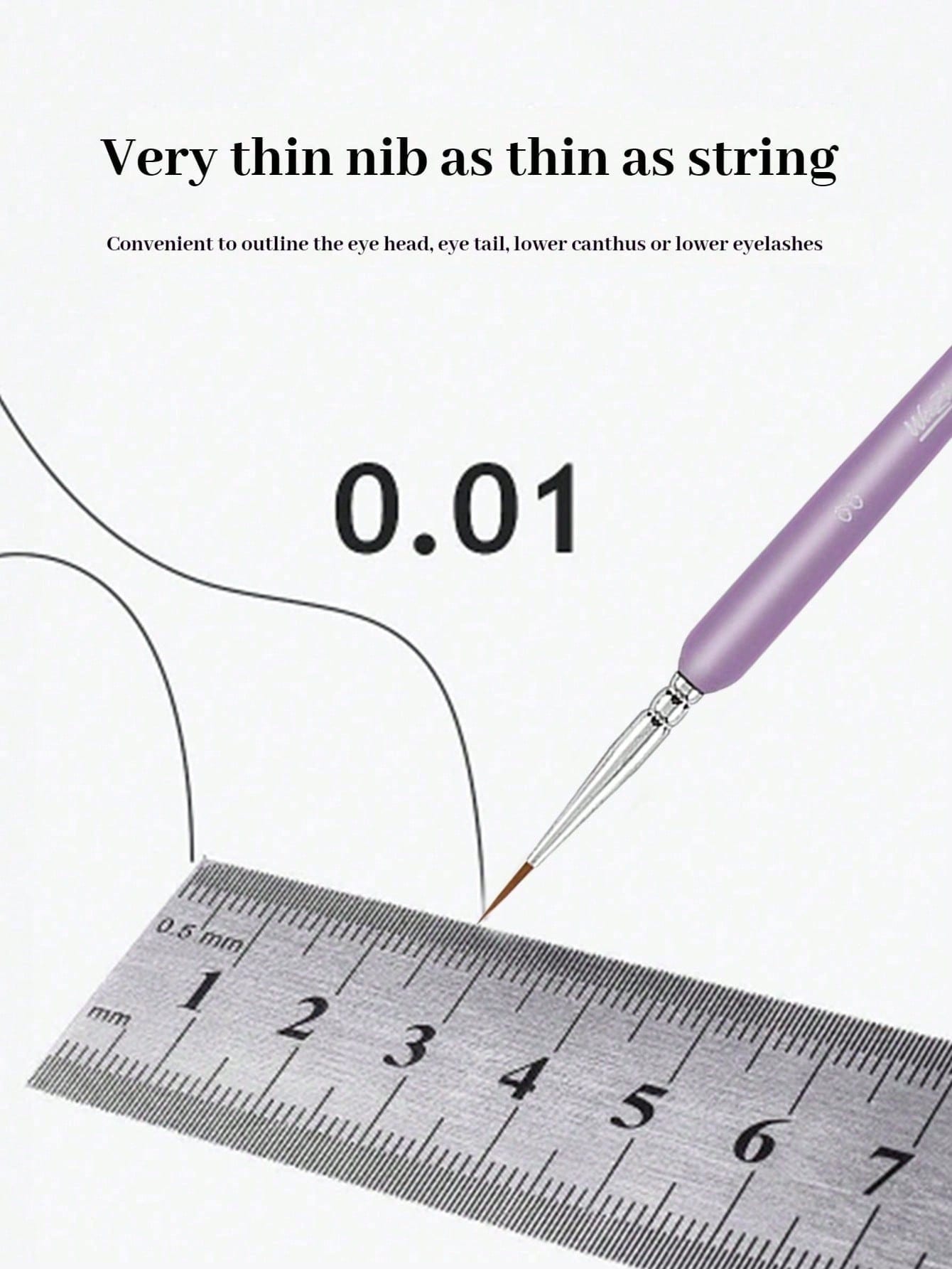 3 Pieces, Women's Boutique Eyeliner Brush And Eyebrow Brush, Makeup Tools, Tear Brush, Simple And Suitable For Beginners, Makeup Products, Natural Eyeliner Contour, Travel, Eye Shadow Brush, Spiral Br