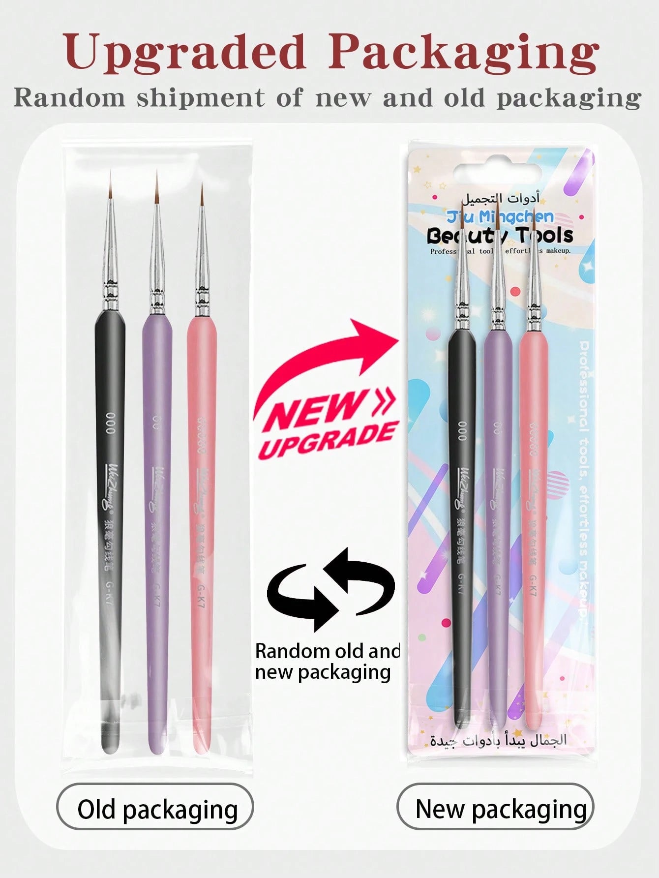 3 Pieces, Women's Boutique Eyeliner Brush And Eyebrow Brush, Makeup Tools, Tear Brush, Simple And Suitable For Beginners, Makeup Products, Natural Eyeliner Contour, Travel, Eye Shadow Brush, Spiral Br