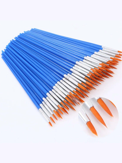 30pcs Simple Painting Brush,Back To School,School Supplies