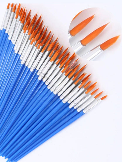 30pcs Simple Painting Brush,Back To School,School Supplies