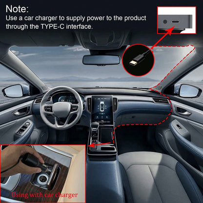360° Panoramic 4-Channel Dash Cam, Front/Rear/Left/Right Full View Car DVR, FHD Driving Recorder With Loop Recording, 2-Inch Display, SD Card Not Included