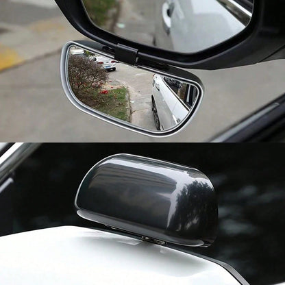 360° Rotating Blind Spot Mirror Universal Automotive Rearview Mirror High-Definition Wide-Angle Auxiliary Rearview Mirror