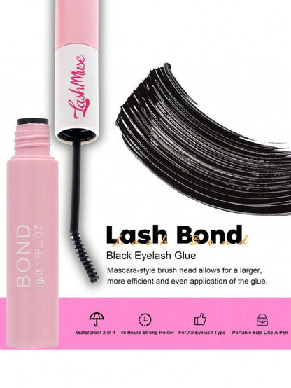 392PCS/196PCS Lash Clusters Kit 150D Faux Mink DIY Lash Extension, D Curl Individual Lash Clusters, With Lash Glue, Tweezers For Daily, Wedding, Cosplay, Halloween, Thanksgiving, Christmas Individual