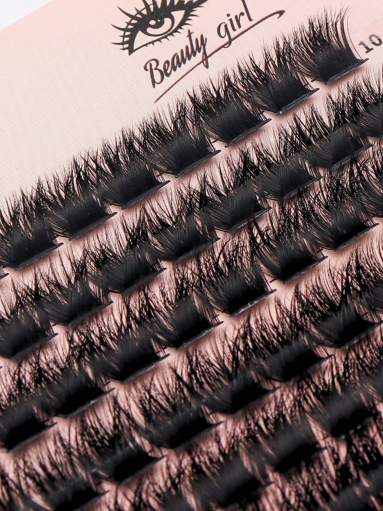 392PCS/196PCS Lash Clusters Kit 150D Faux Mink DIY Lash Extension, D Curl Individual Lash Clusters, With Lash Glue, Tweezers For Daily, Wedding, Cosplay, Halloween, Thanksgiving, Christmas Individual