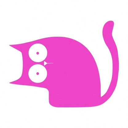 3pcs Cute Cat Peeking Car Stickers, Vinyl Waterproof & Sun-Resistant, Suitable For Car Rearview Mirror, Makeup Mirror, Mirror, Phone Case, Laptop Scratch Cover Decorative Stickers