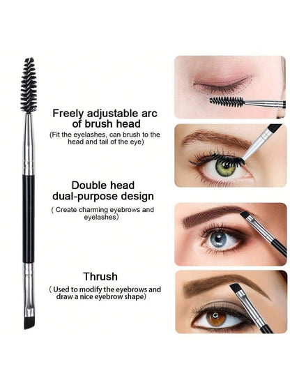 3pcs/Set With Box, Curved Tip Tweezers, Lash Curler And Lash Brush, Combination Of Curved Tweezers And Curved Lash Curler To Better Meet Multi-Level Lash Extension Needs For An Improved Experience