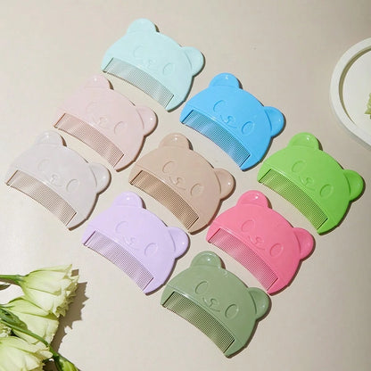 3pcs Soft Baby Scalp Brush, Massage Brush For Newborn To Remove Vernix, Cradle Cap, Hair Cleaning Products For Infants- Multi-Color