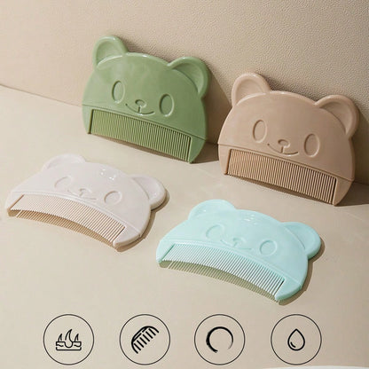 3pcs Soft Baby Scalp Brush, Massage Brush For Newborn To Remove Vernix, Cradle Cap, Hair Cleaning Products For Infants- Multi-Color
