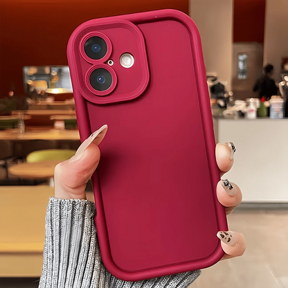 3pcs Solid Color Minimalist Anti-Drop Phone Case Compatible With Apple 17, 16, 15, 14, 13, 12, 11 Pro Max, Air, Applicable To Series