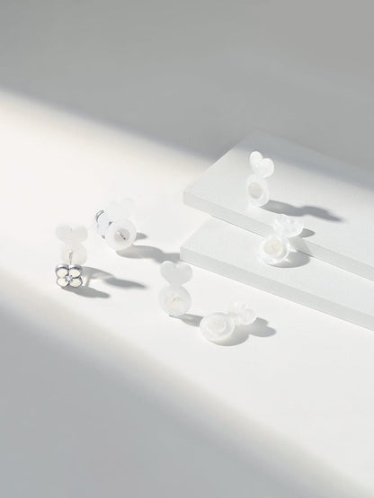 4/8/10/12/14pcs Rubber Earring Backs Silicone Anti-Drop Anti-Slip Earring Backs Suitable For Dangle Earrings Large Earrings And Ear Lobe Replacement
