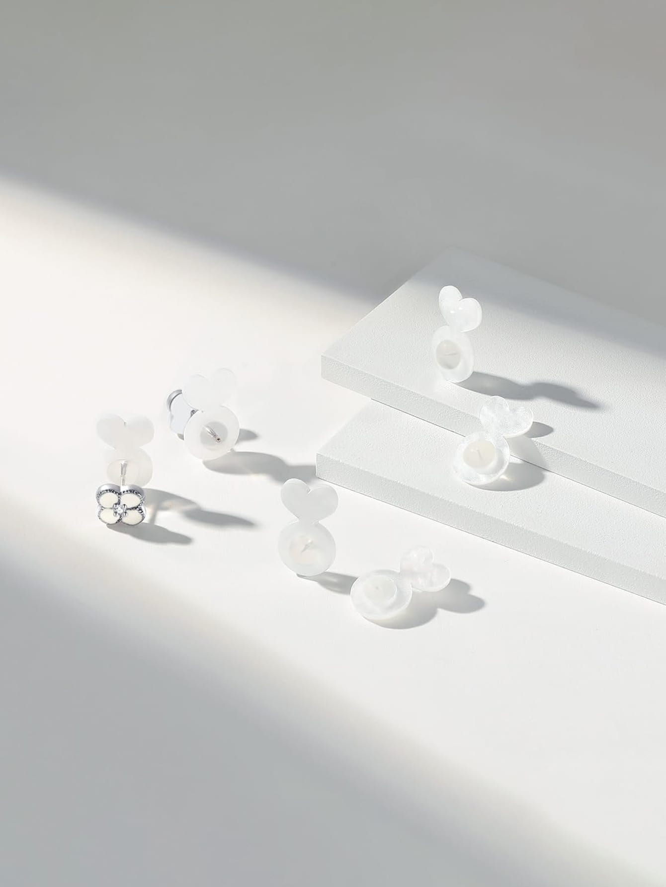 4/8/10/12/14pcs Rubber Earring Backs Silicone Anti-Drop Anti-Slip Earring Backs Suitable For Dangle Earrings Large Earrings And Ear Lobe Replacement