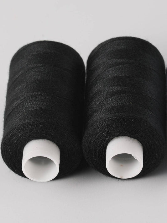 40/2 Black 500 Yard Multi-Purpose Sewing Thread, Household Use