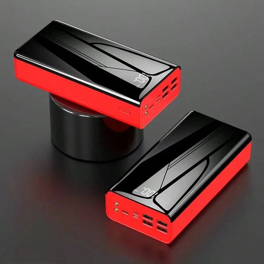 40000mAh Large Capacity Mobile Power Bank With Lighting/LED Power Display/Multiple Type-C/Micro/USB Ports, Can Quickly Charge Mobile Phones/Electronic Products And Other Devices, Portable Emergency Po