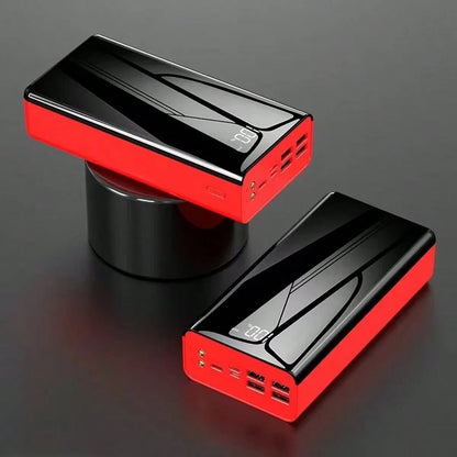 40000mAh Large Capacity Mobile Power Bank With Lighting/LED Power Display/Multiple Type-C/Micro/USB Ports, Can Quickly Charge Mobile Phones/Electronic Products And Other Devices, Portable Emergency Po