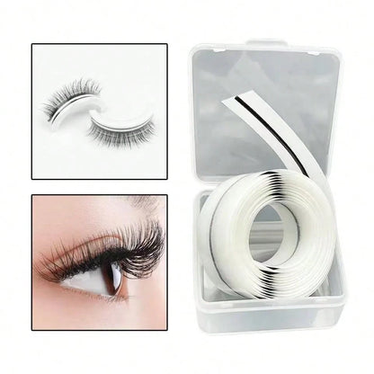 40pcs Self-Adhesive False Eyelashes, No Glue Needed, DIY Black Lashes, Waterproof, Reusable, Long-Lasting Adhesive, Eyelash Extension Tools, Self-Stick Lash Strips, Eyelash Glue Alternative, Glue-Free