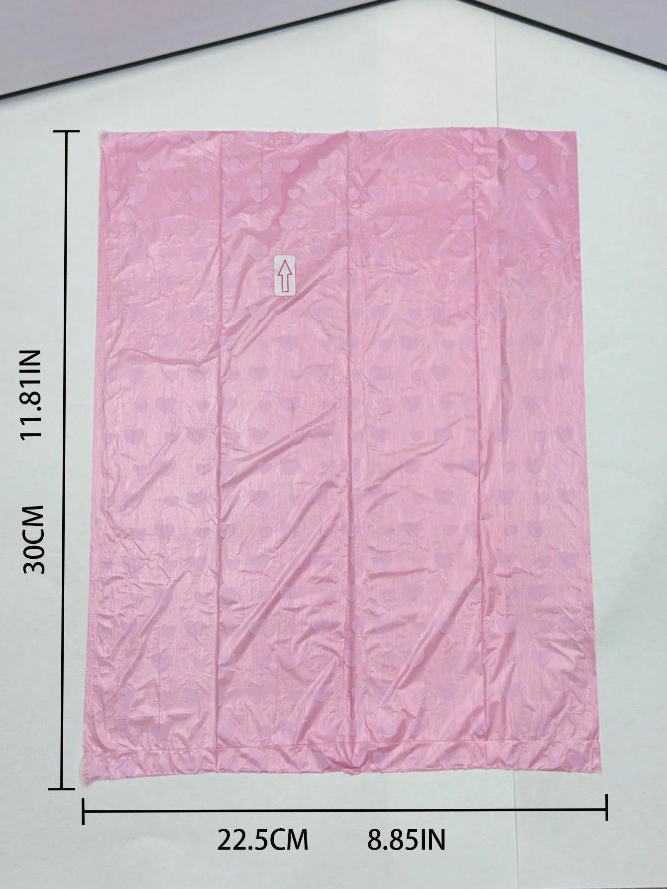 45/75/150/300/750pcs Rolled Heart-Shaped Pet Waste Bags, Cat/Dog Poop Bags, Cat Litter Bags, Outdoor Cleaning Poop Bags, Valentine's Day Gift For Pets