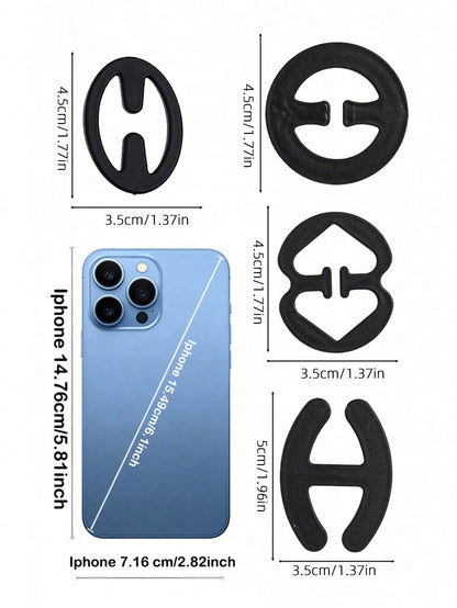 4pcs Back Bra Control Clips, Anti-Slip Buckle, Anti-Exposure Buckle, Women's Lingerie Accessories