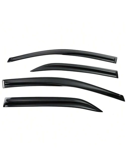 4pcs IKON Motorsports Window Visors Fit For 2009-2013 Toyotas' Corolla Acrylic Tape-On Rain Guards Valentine Gift