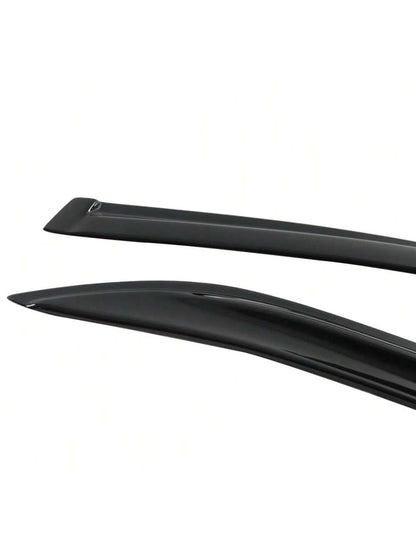 4pcs IKON Motorsports Window Visors Fit For 2009-2013 Toyotas' Corolla Acrylic Tape-On Rain Guards Valentine Gift