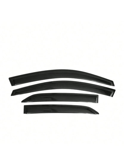 4pcs IKON Motorsports Window Visors Fit For 2009-2013 Toyotas' Corolla Acrylic Tape-On Rain Guards Valentine Gift