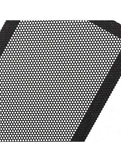 4pcs Magnetic Floor Vent Covers, Multi-Size Durable Air Vent Grille Baffles For Wall, Ceiling, Floor, Catch Debris, Hair, Dust, Toys, Easy Installation, Black, White