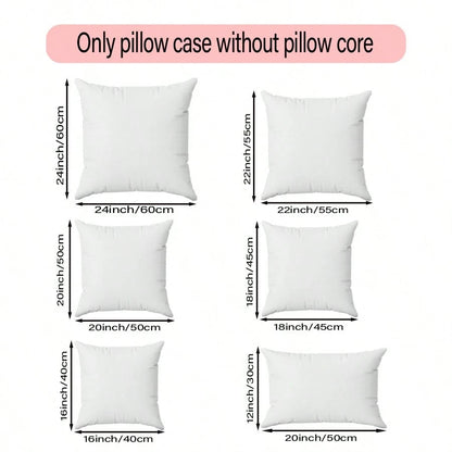 4pcs Modern Pink And Black Zebra Stripe Pillowcases, Soft Comfortable Smooth Touch Polyester Short Plush Fabric, Double-Sided Printed Pattern, Does Not Include Pillow Insert, Elegant Polyester Home De