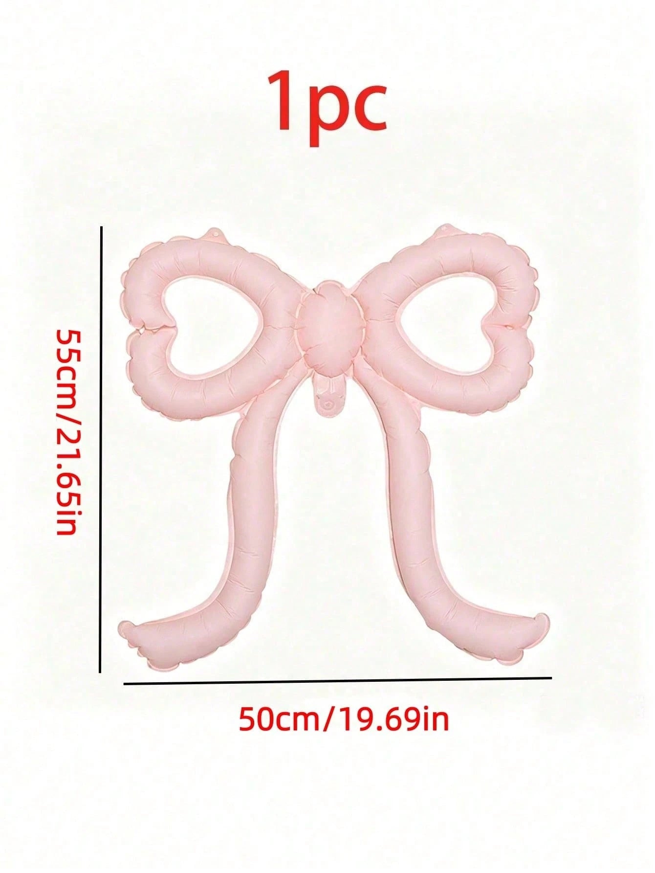 4pcs Pink Bow Foil Balloons, Girls Birthday Decoration Balloons, Girls Room Decor, Kids Birthday Party Decoration, Large Matte Bow Balloons, Suitable For Birthday Party And Background Wall Decoration