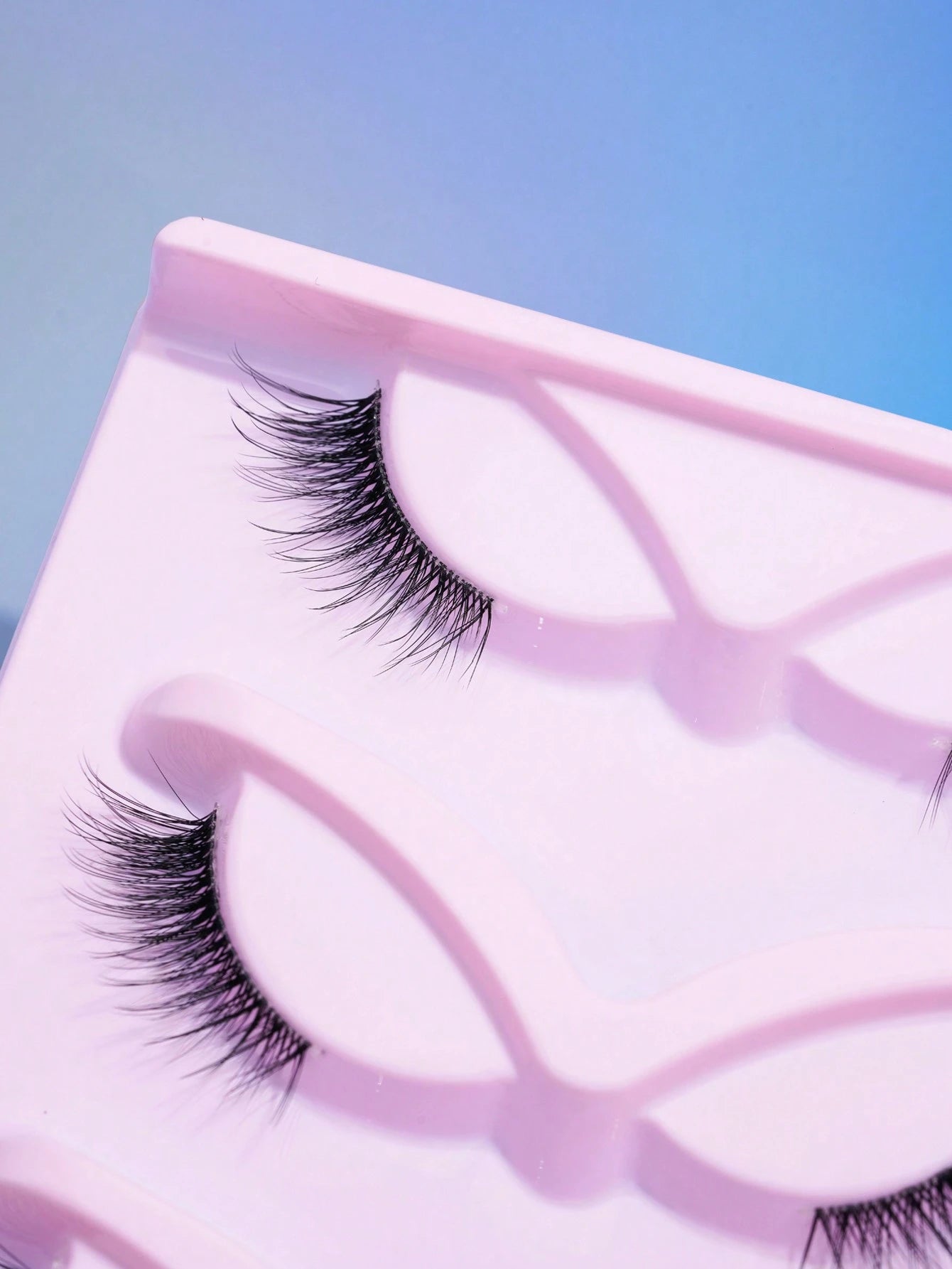 5 Pairs Natural Faux Mink Cat Eye Half Lashes For Daily Wear, Dates, Parties And Festivals Strip Lashes, Lashes, Eyelashes, Fake Lashes