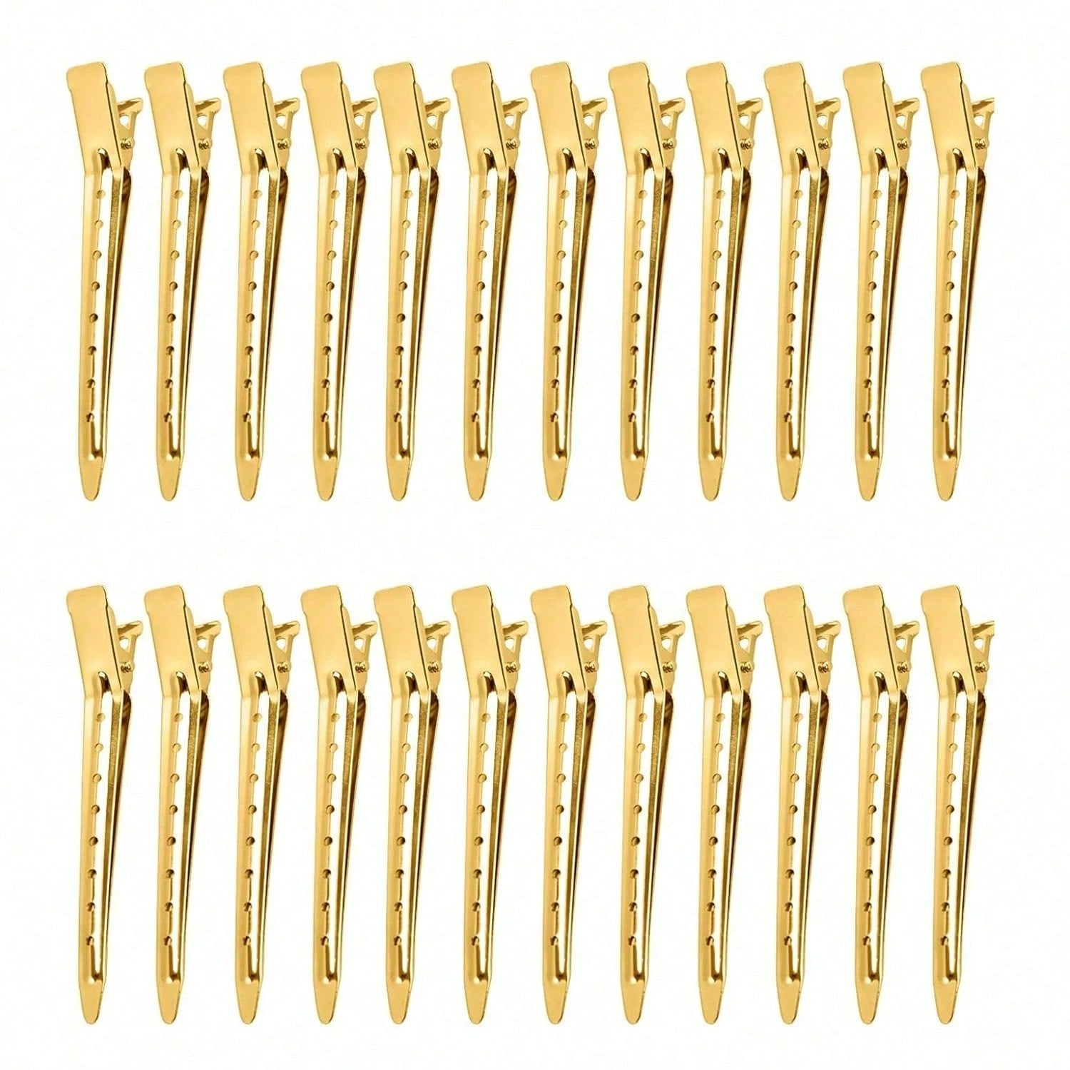 50 Pcs 3.35 Inch Metal Alligator Hair Clips With Styling Comb, Women Hair Styling Tools, Salon Hair Accessories, Travel Gift, Bathroom Hair Clips