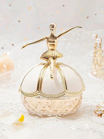 50ML/1.7FL.OZ 1 Piece Ballet Dancer Perfume, Fresh Floral&Fruity Notes For Women, Peach, Rose, Lemon, Blackcurrant, Amber Notes, Gift Set Eau De Toilette Spray For Women, Ideal Holiday Gift