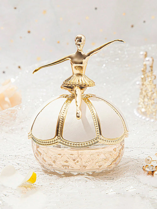 50ML/1.7FL.OZ 1 Piece Ballet Dancer Perfume, Fresh Floral&Fruity Notes For Women, Peach, Rose, Lemon, Blackcurrant, Amber Notes, Gift Set Eau De Toilette Spray For Women, Ideal Holiday Gift