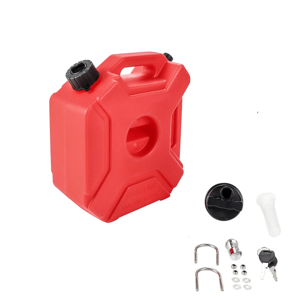5L Plastic Fuel Tanks For Cars And Motorcycles, Spare Oil Drums, Fuel Cans, Gasoline Cans, And Auxiliary Fuel For Motorcycle Travel And Self-Driving